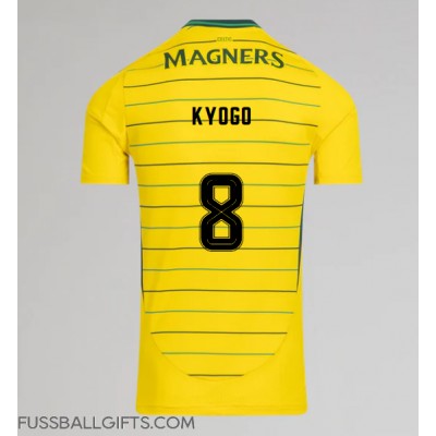 Celtic Kyogo Furuhashi #8 Fußballbekleidung Auswärtstrikot 2024-25 Kurzarm Celtic Kyogo Furuhashi #8 Fußballbekleidung Auswärtstrikot 2024-25 Kurzarm